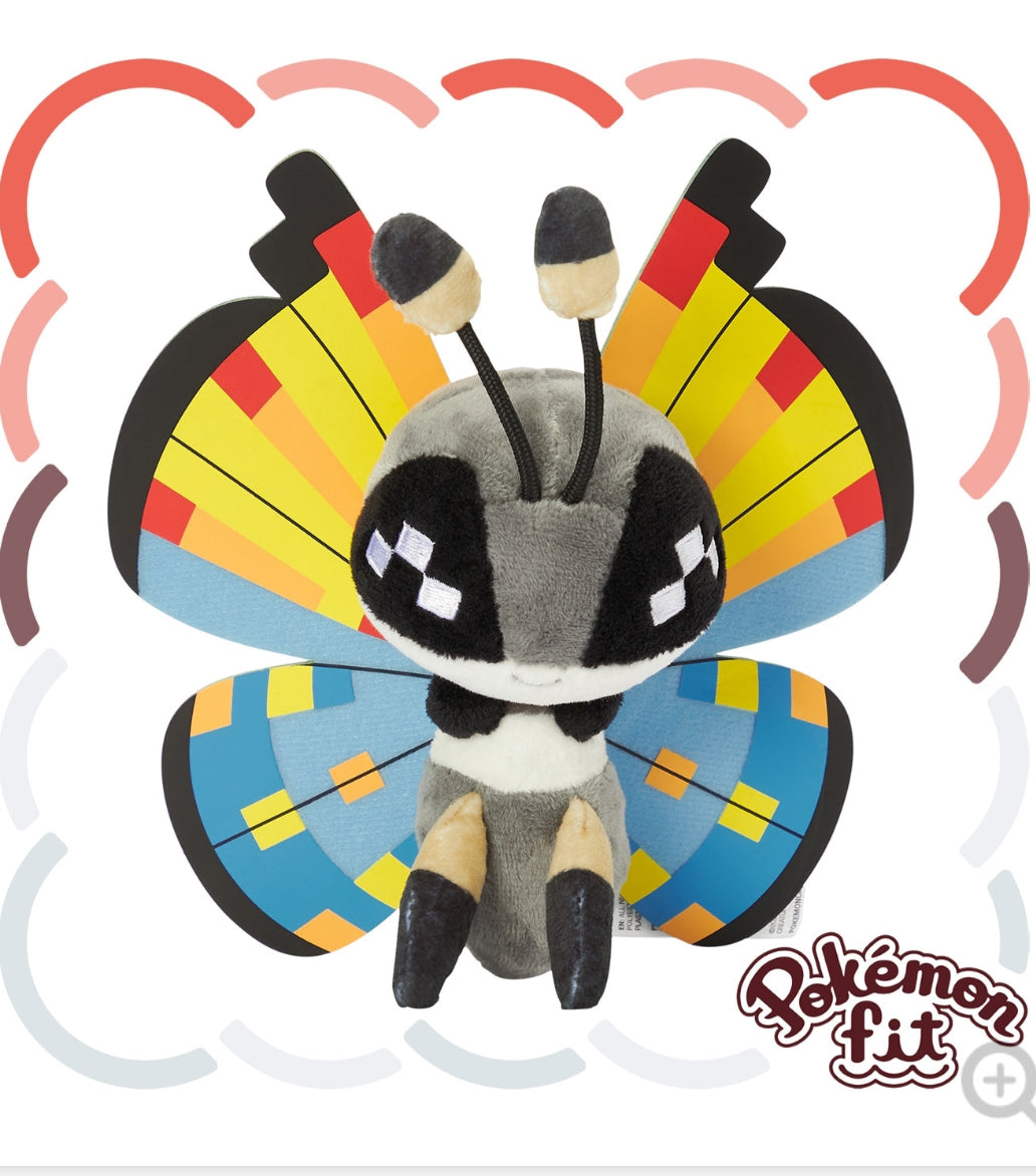 (Preventa - Pokemon Fit (Peluche) - N°666 Amarillo con celeste/