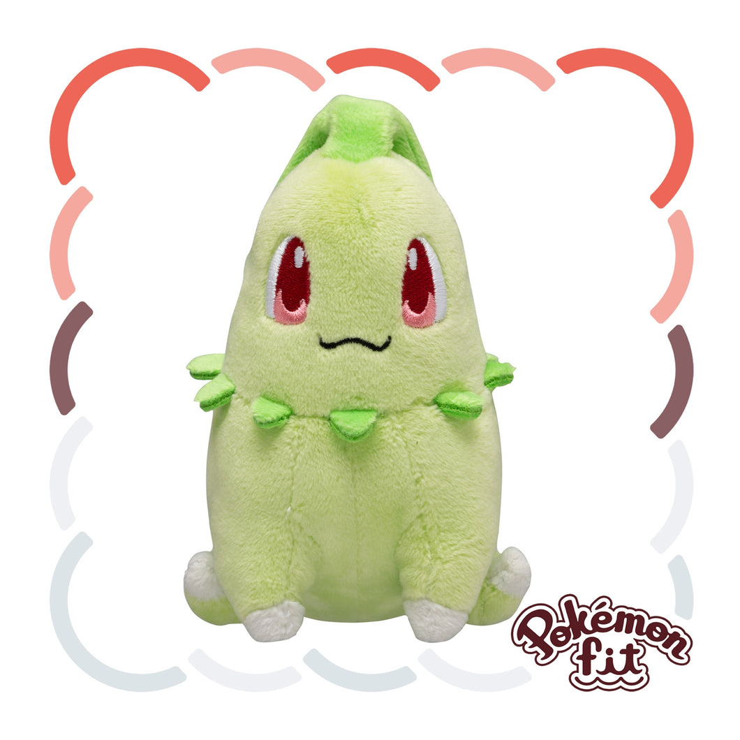 Stock - Pokemon Fit (Peluche) - N°152/Chikorita - Nuevo
