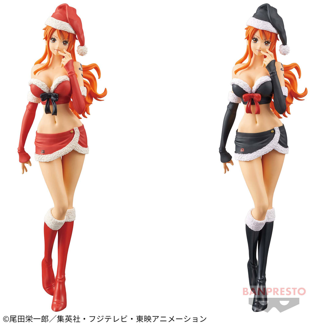 One Piece - Nami Santa Claus Rojo (Glitter & Glamours) - Nuevo OB