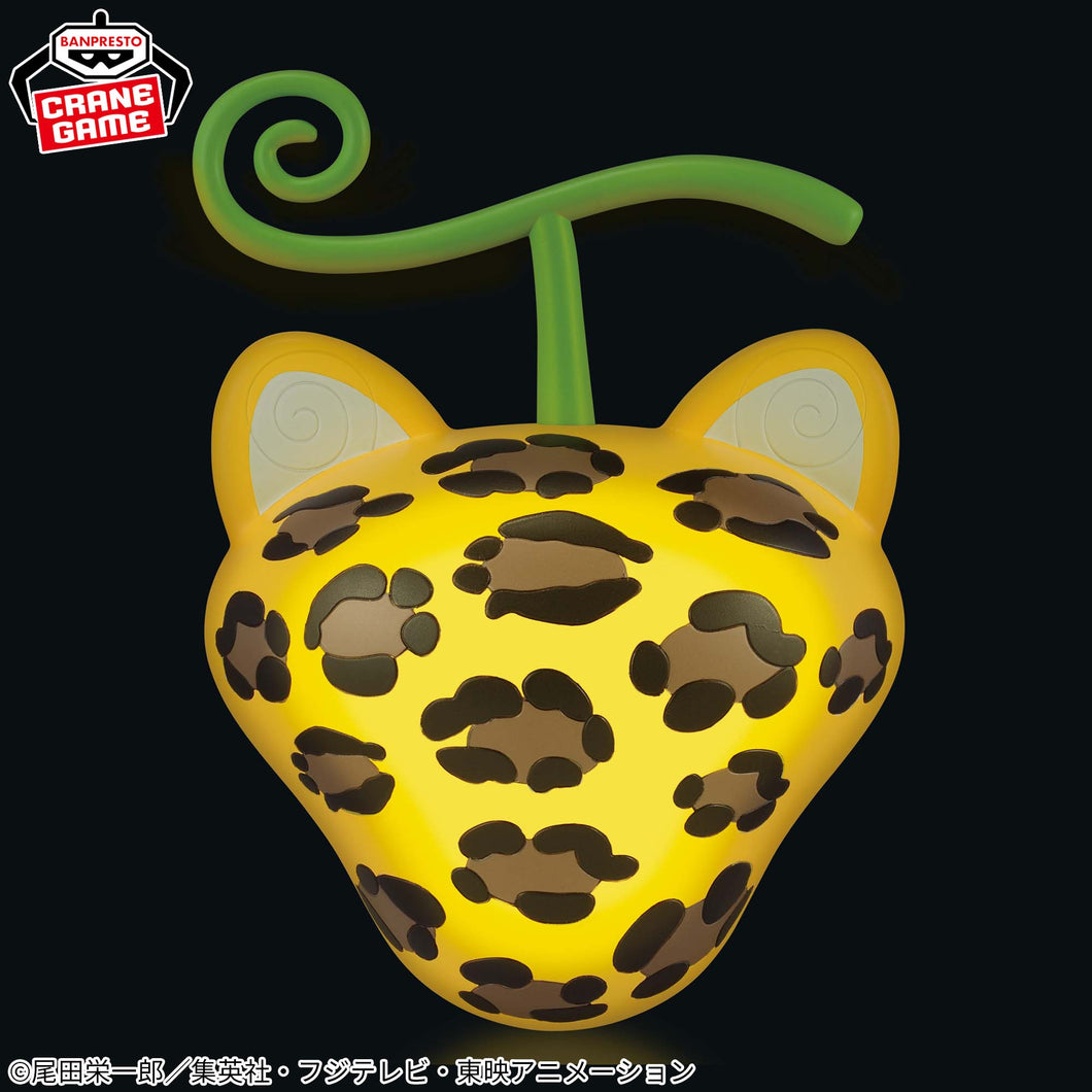 One Piece - Neko Neko no Mi, modelo Leopardo (Lucci)/ Lampara - Open Box