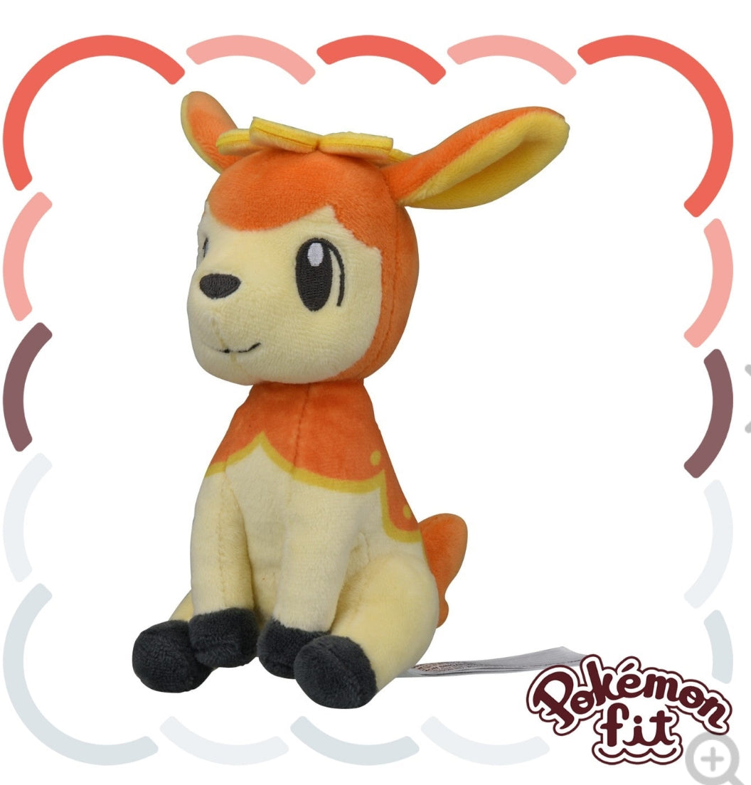 (Preventa - Pokemon Fit (Peluche) - N°585 naranja/