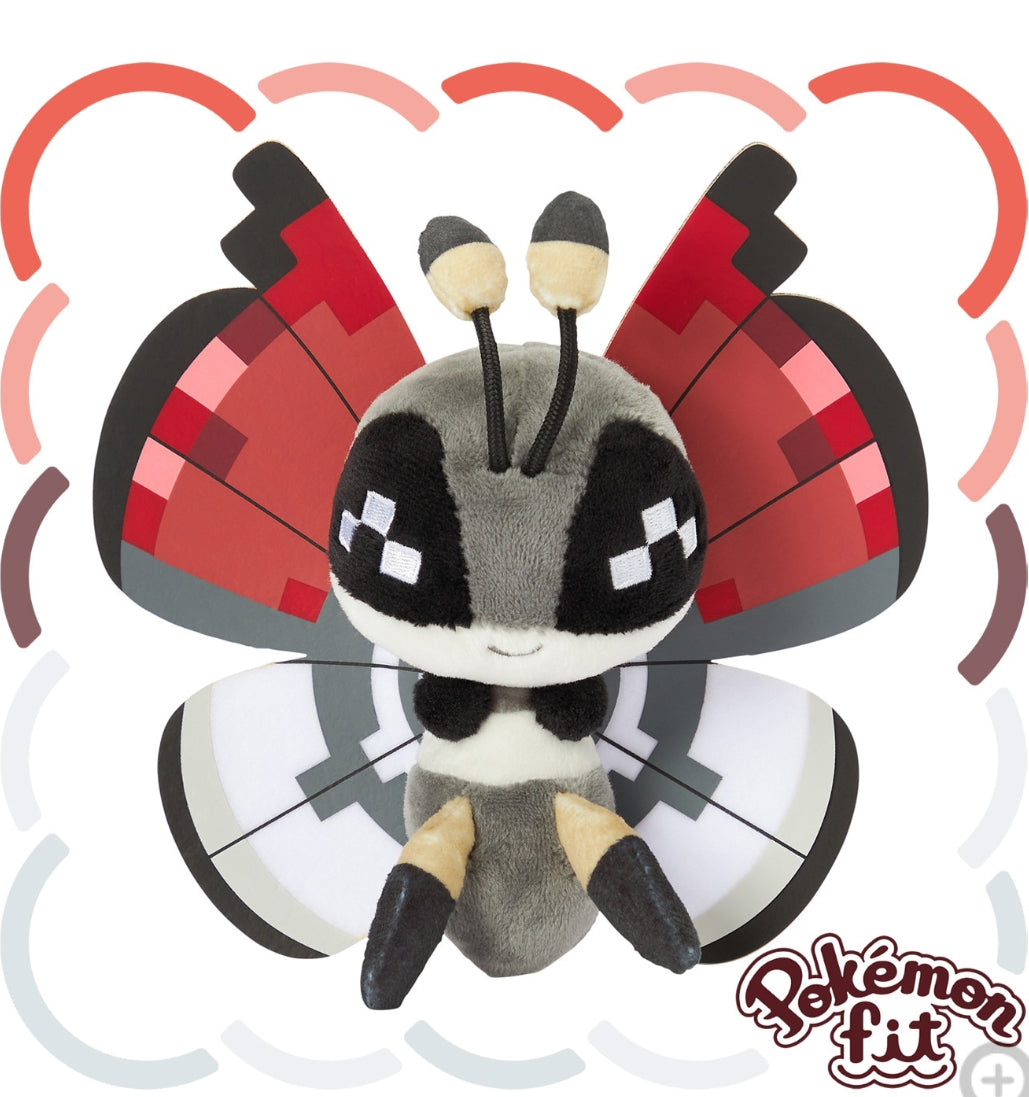 (Preventa - Pokemon Fit (Peluche) - N°666 Rojo con blanco/