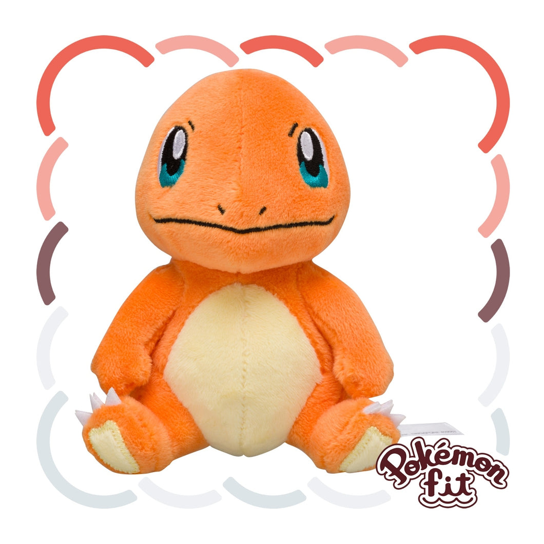 Stock - Pokemon Fit (Peluche) - N°4/Charmander - Nuevo