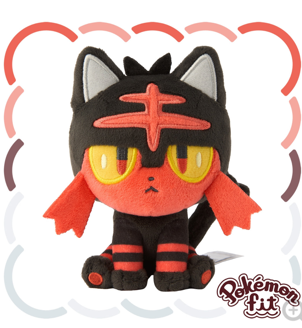 Stock - Pokemon Fit (Peluche) - N°725/Litten - Nuevo