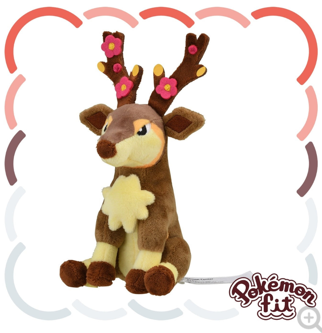 (Preventa - Pokemon Fit (Peluche) - N°586 flores rojas/