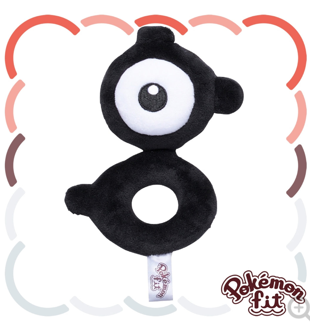 (Preventa - Pokemon Fit (Peluche) - N°201 doble círculo/
