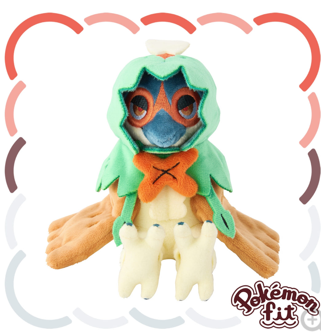 Stock - Pokemon Fit (Peluche) - N°724/Decidueye - Nuevo