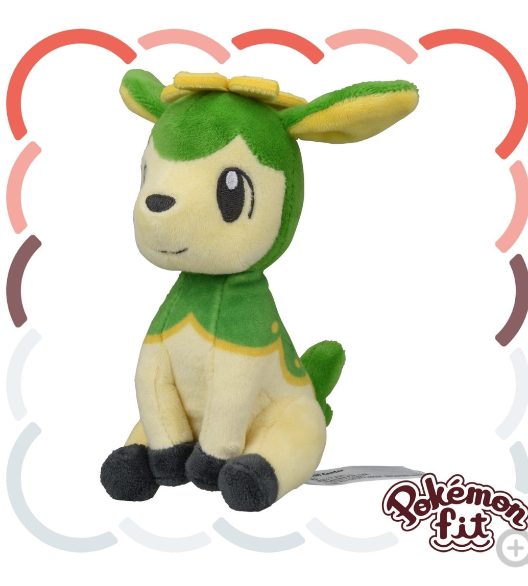 (Preventa - Pokemon Fit (Peluche) - N°585 verde/