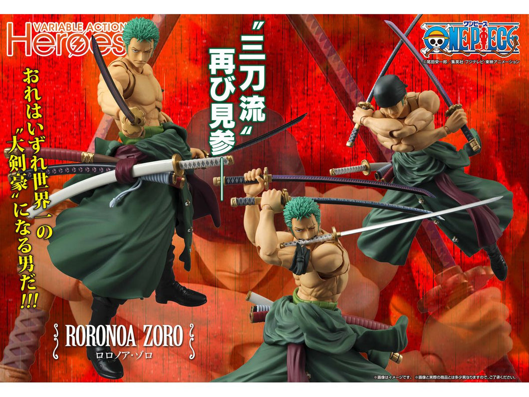 One Piece -Roronoa Zoro (Variable Action Heroes) - Nuevo OB